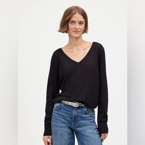 Madewell Merino Wool V Neck Sweater